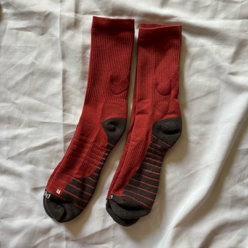 NIKE BASKETBALL DRI-FIT SOCKS 2 PK